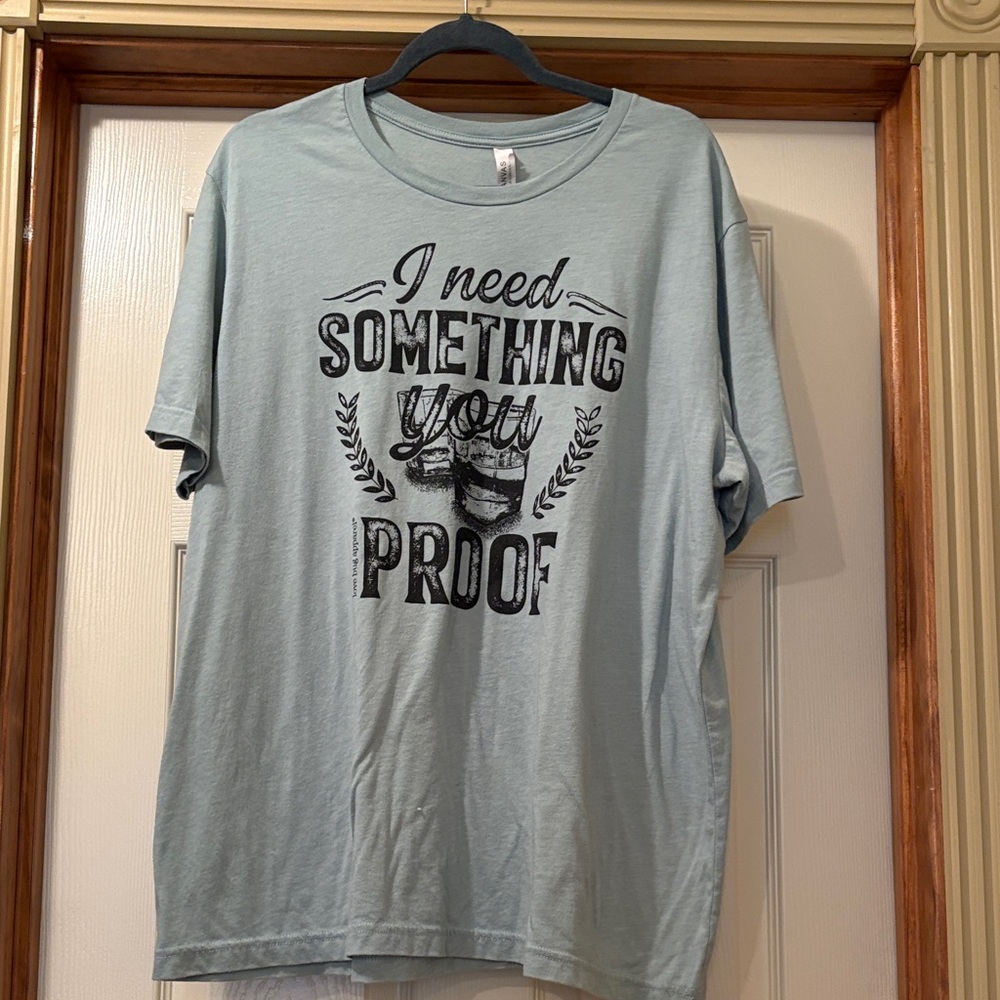 Bella Canvas Sky Blue Graphic Tee